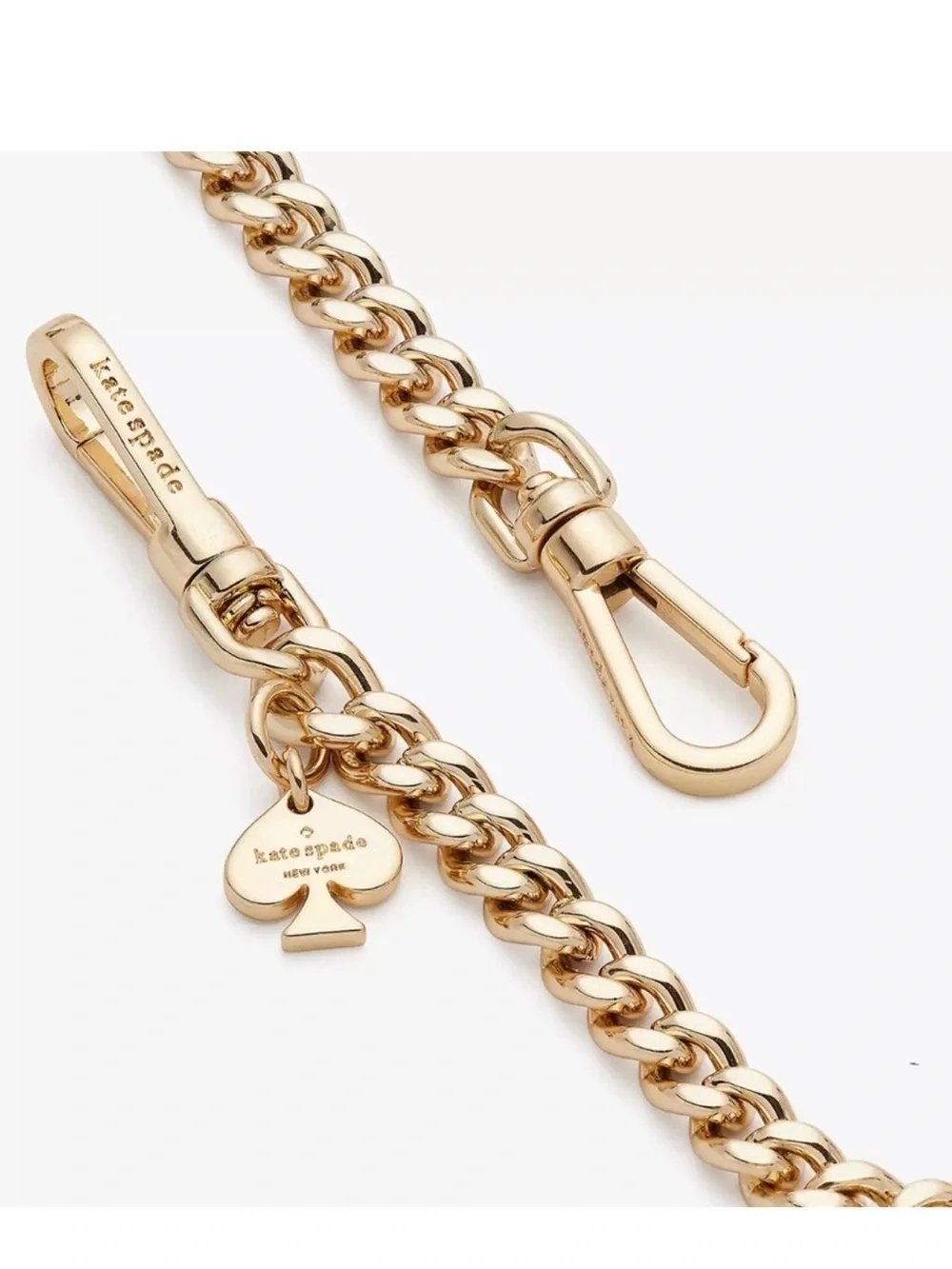 Kate Spade New York Shoulder Bag Gold Chain Strap